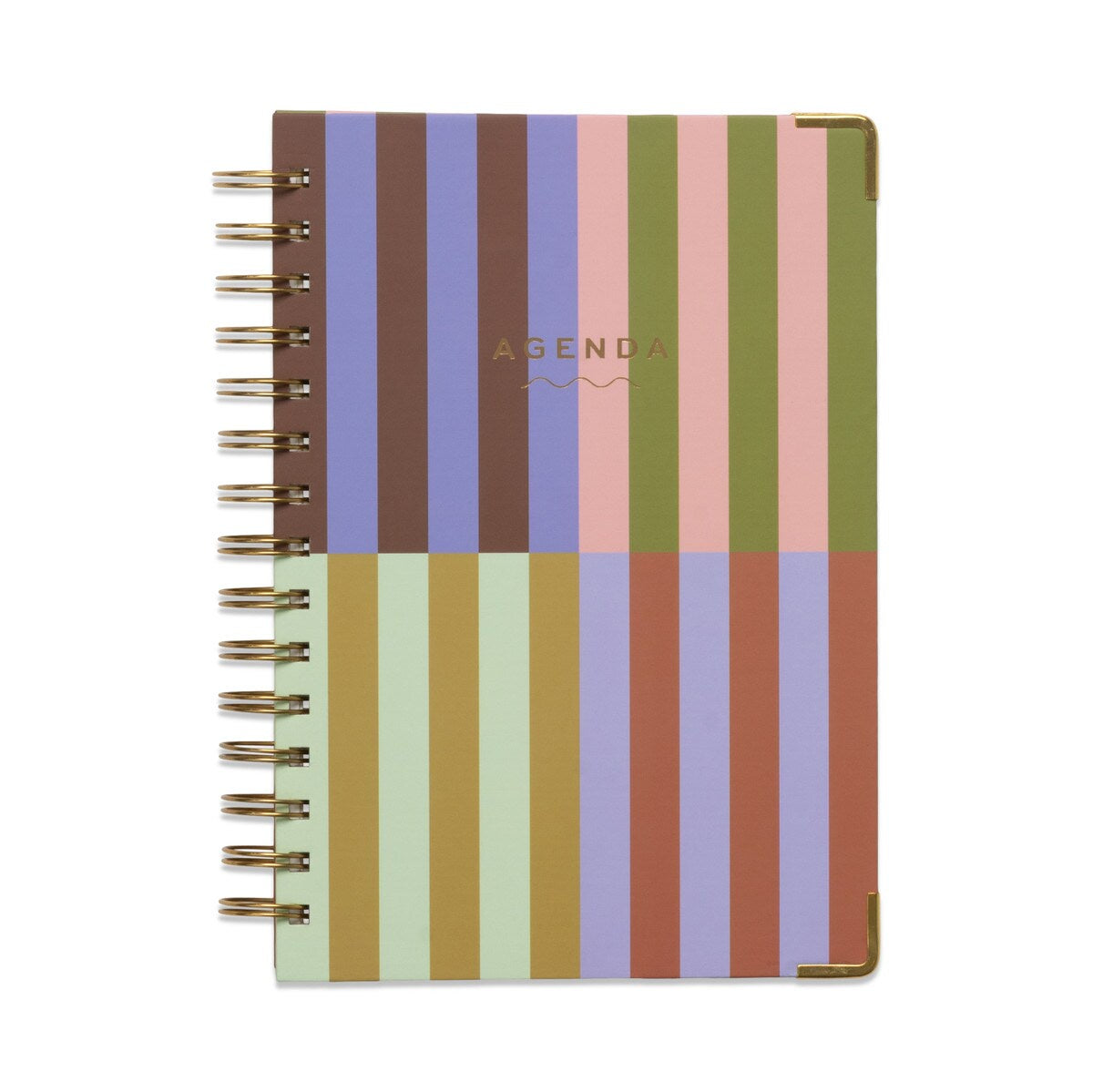 13 Month Perpetual Planner - Bold Stripe