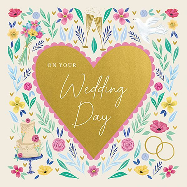 Wedding Day Heart Card