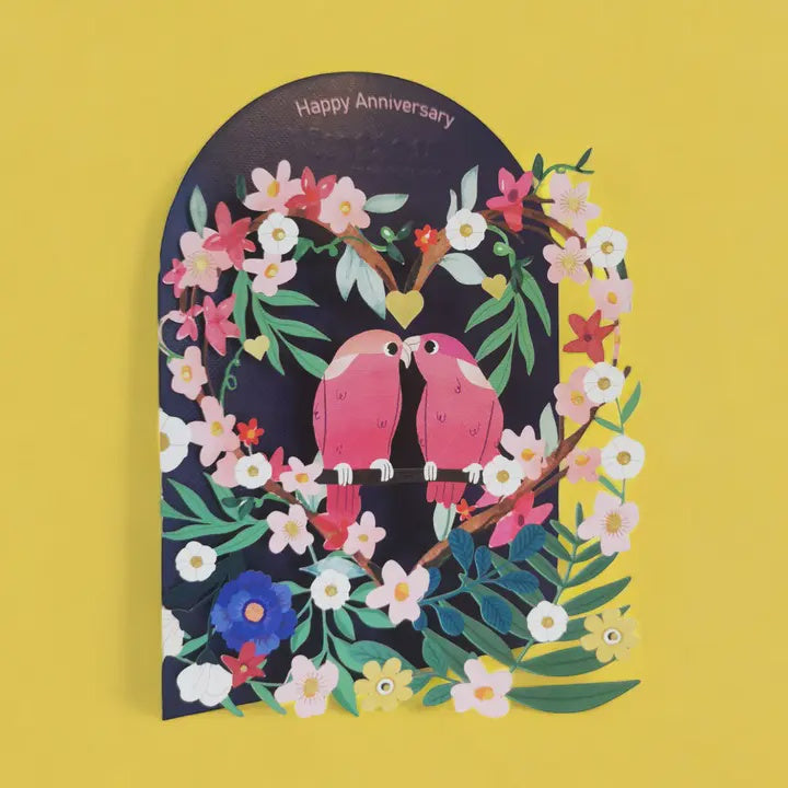 Cut Art Card - Happy Anniversary
