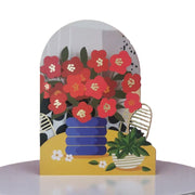Cut Art Card - Blank Flower