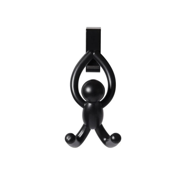 Buddy Over the Door Cabinet Hook (Set of 2) - Black