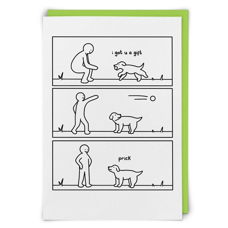Prick Card