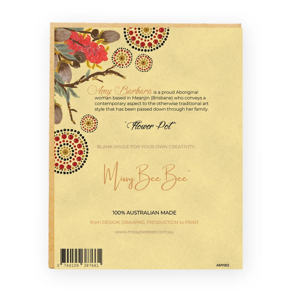 Flower Pot Foil Card