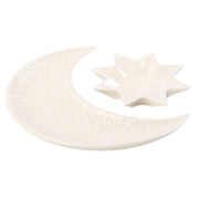 Crescent Moon & Star Trinket Dishes (Set of 2)