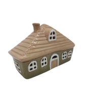 Tealight Holder - Arched Window Thatch House