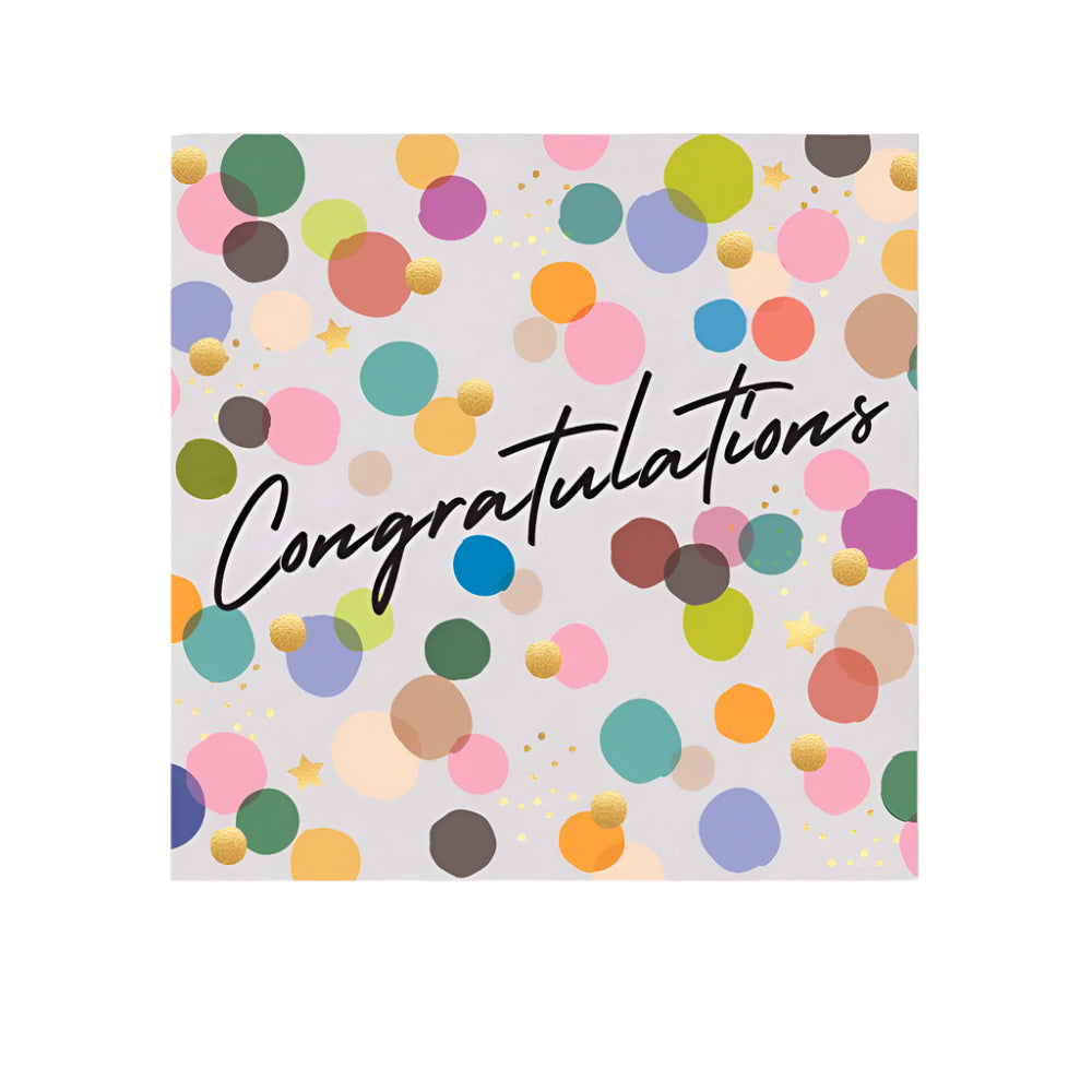 Congratulations Confetti Card