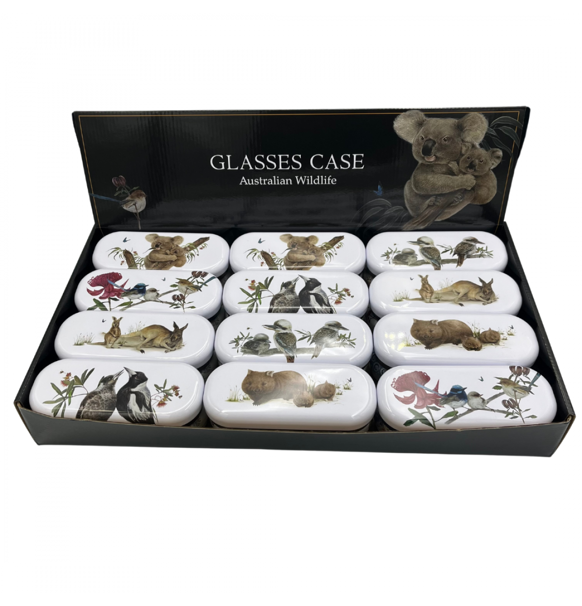Australian Wildlife Glasses Tin