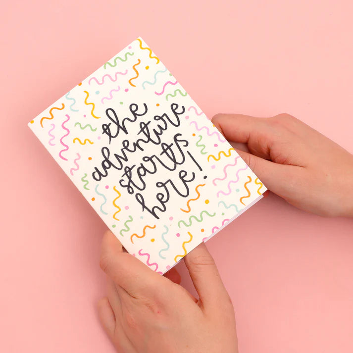 The Adventure Starts Here Card