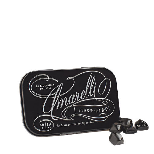 Black Label Gluten Free Liquorice in Tin - 40g