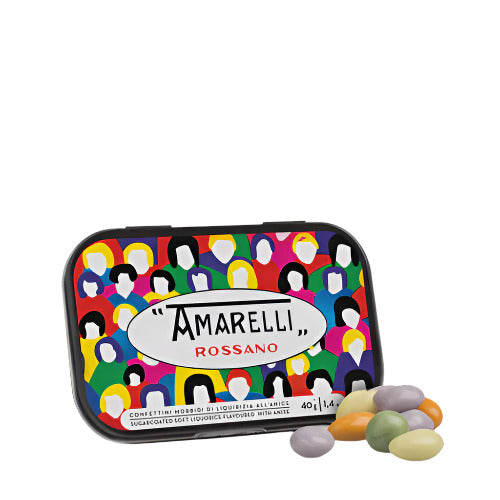 Lodola Sugar Coated Liquorice in Tin (Confetti)