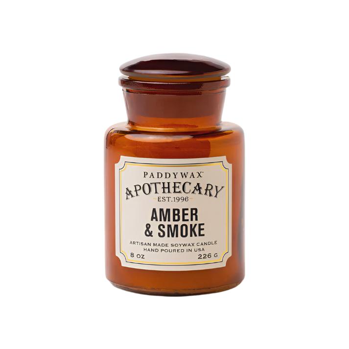 Apothecary Candle - Amber & Smoke