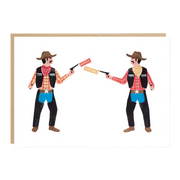 Happy Birthday Cowboys Card - Buck