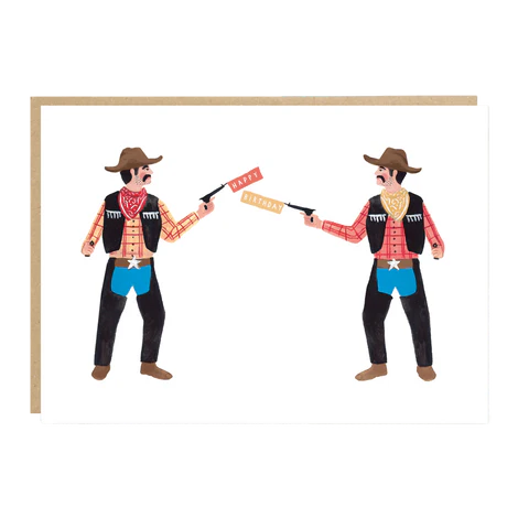 Happy Birthday Cowboys Card - Buck