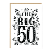 The Big 50 Card - Fifty