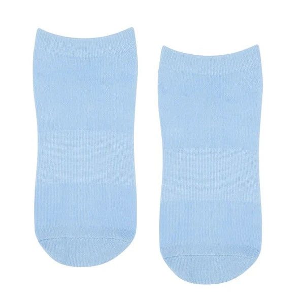 Classic Low Rise Grip Socks - Powder Blue