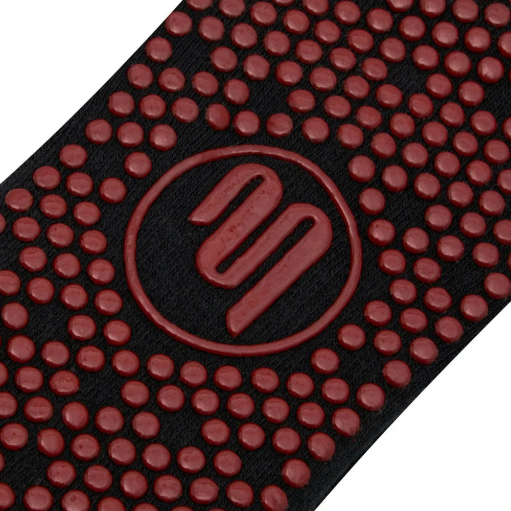 Crew Grip Socks - Whimsy Bow Black