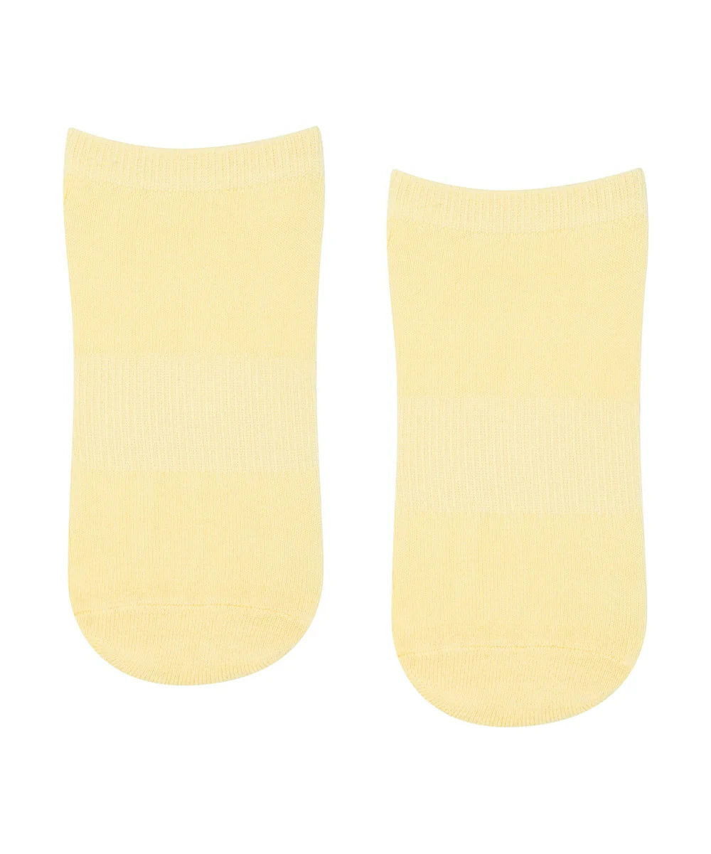 Classic Low Rise Grip Socks - Limoncello