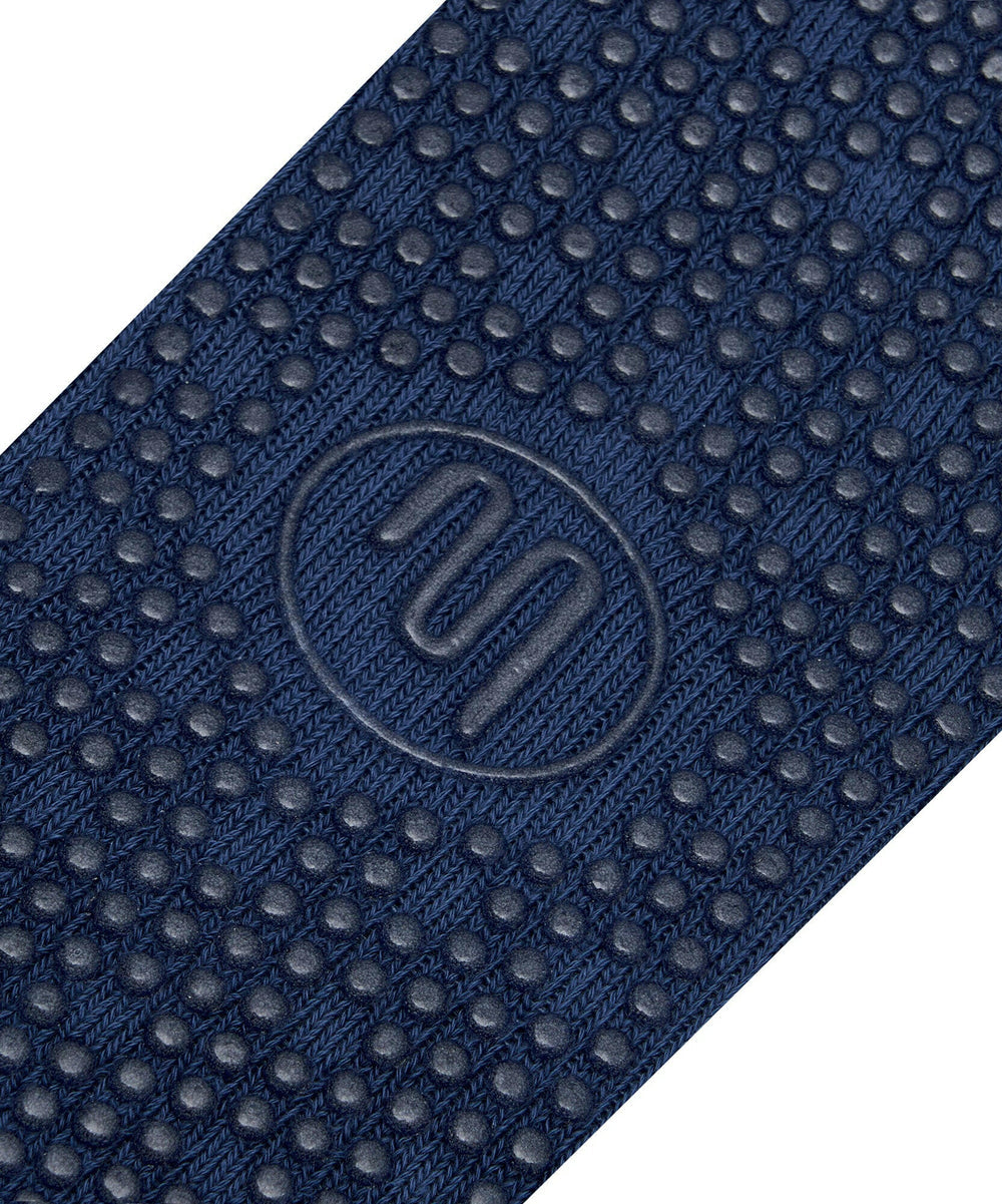 Scrunch Non Slip Grip Socks - Denim