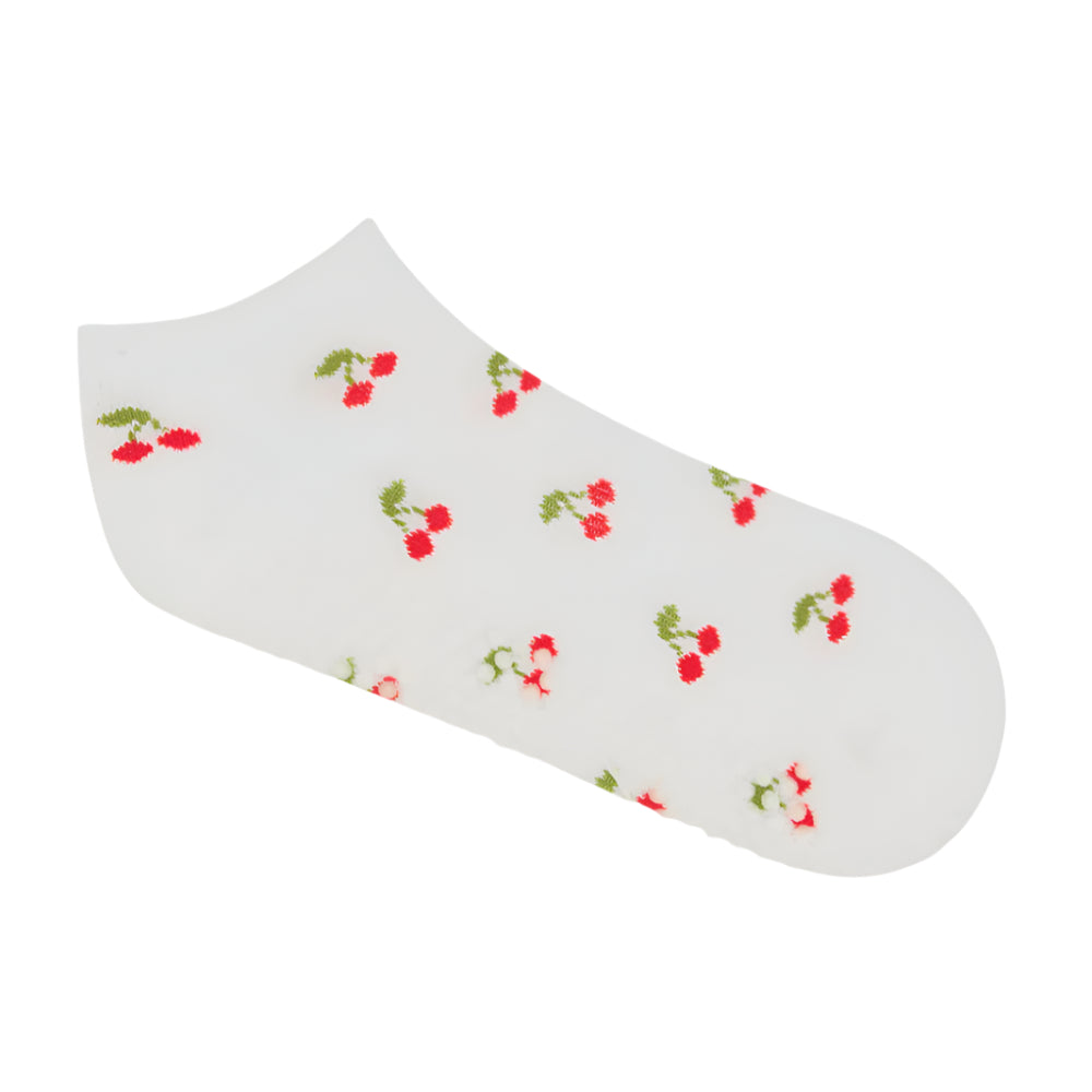 Classic Low Rise Grip Socks - Cherry Pop