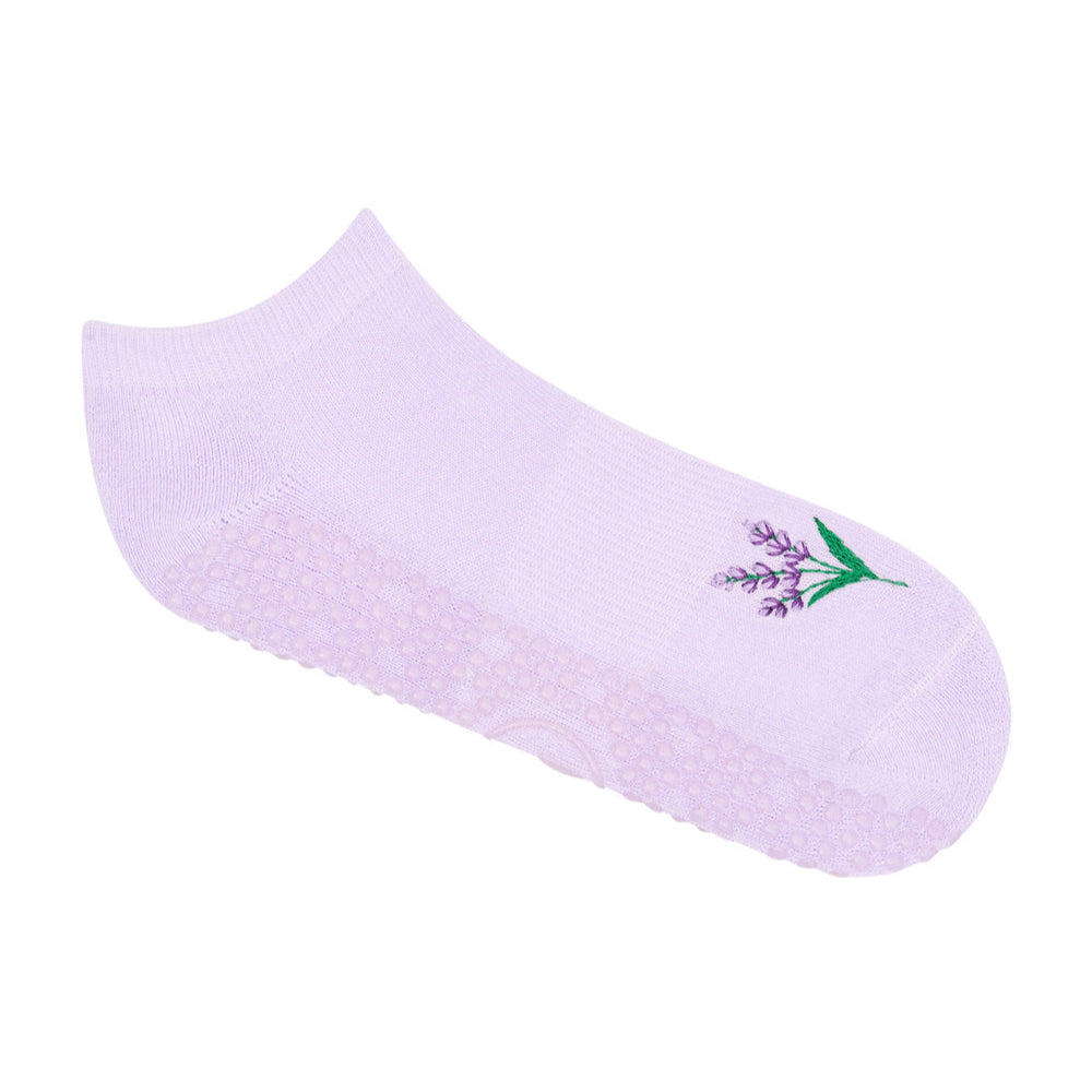 Classic Low Rise Grip Socks - Lavender Haze