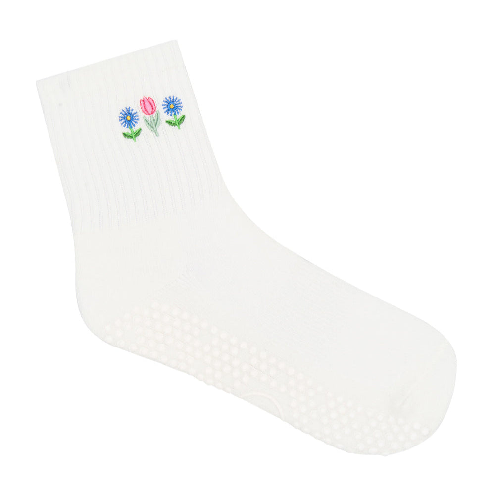 Crew Grip Socks - Meadow Bloom