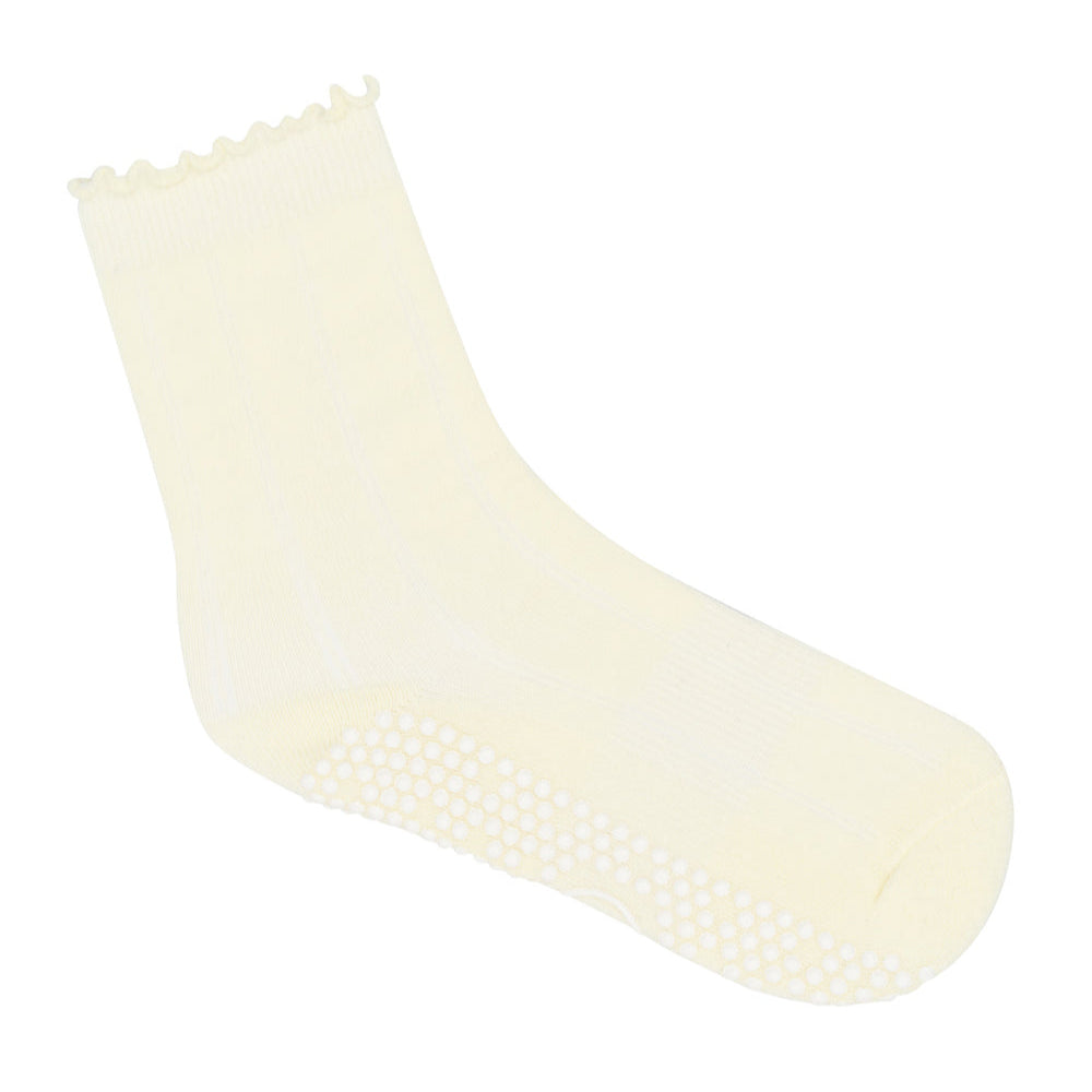 Crew Grip Socks - Buttercream Frill
