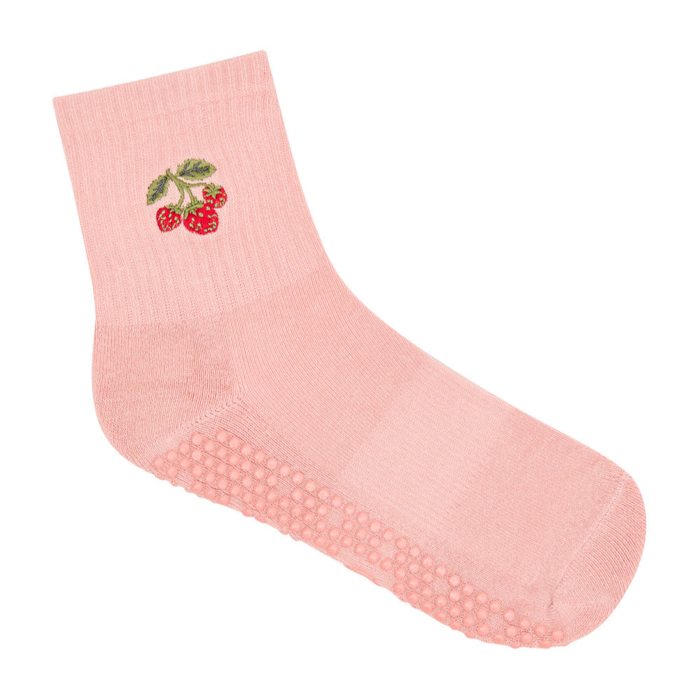Crew Grip Socks - Strawberry Patch