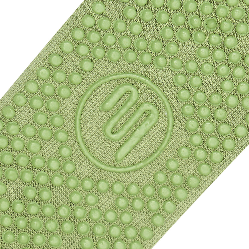 Classic Low Rise Grip Socks - Sage Frill