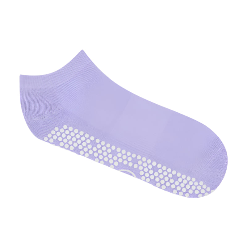 Classic Low Rise Grip Socks - Purple Rain