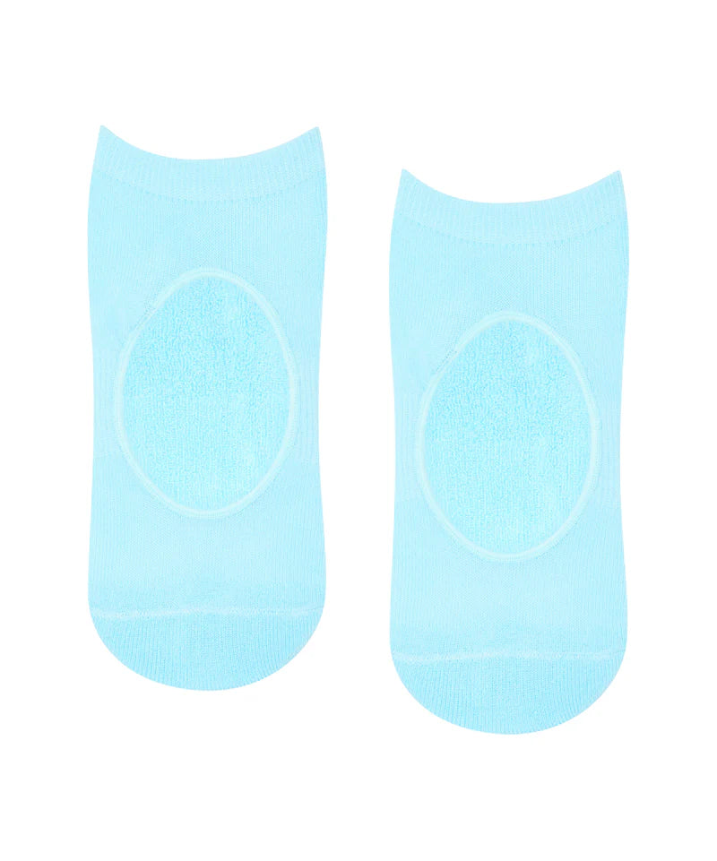 Slide On Grip Socks - Ice Blue