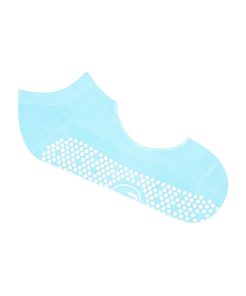 Slide On Grip Socks - Ice Blue