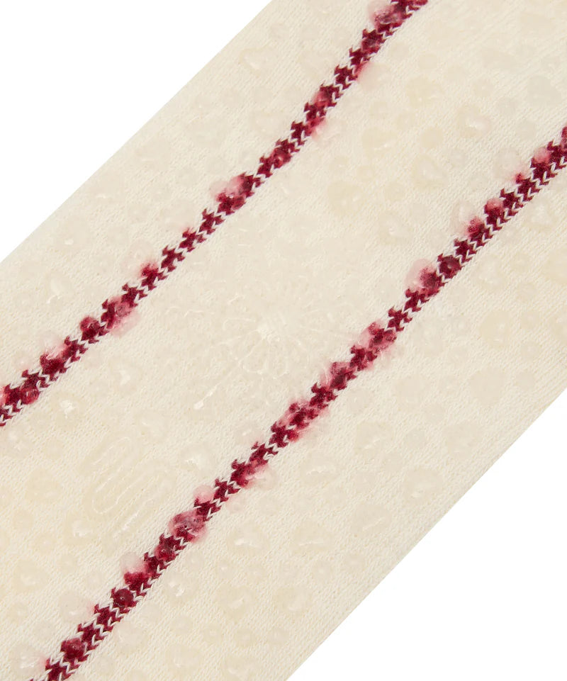 Crew Grip Socks - Alpine Heart Oat