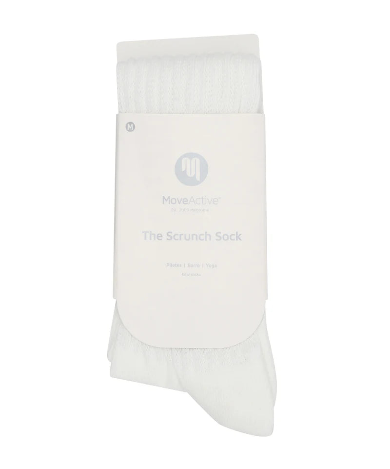 Scrunch Grip Socks - French Navy Stripe High