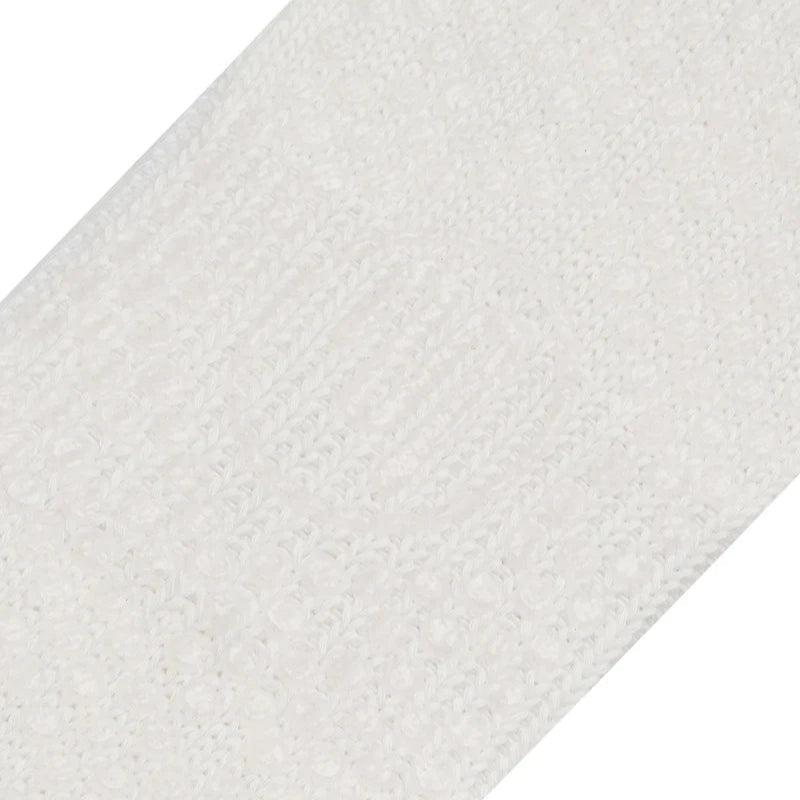 Crew Grip Socks - Cable Knit Ivory