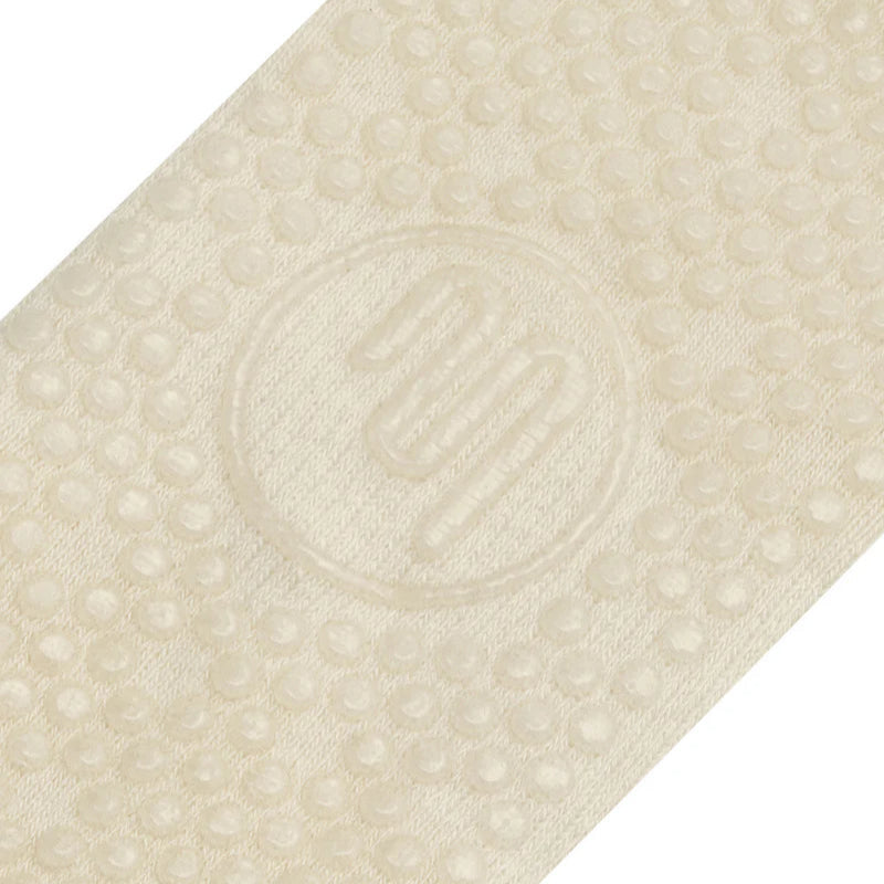 Crew Grip Socks - Heart Ruffle Oat