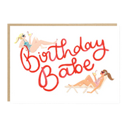 Birthday Babe Card - Niamh