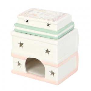 Book Stack Oil Burner