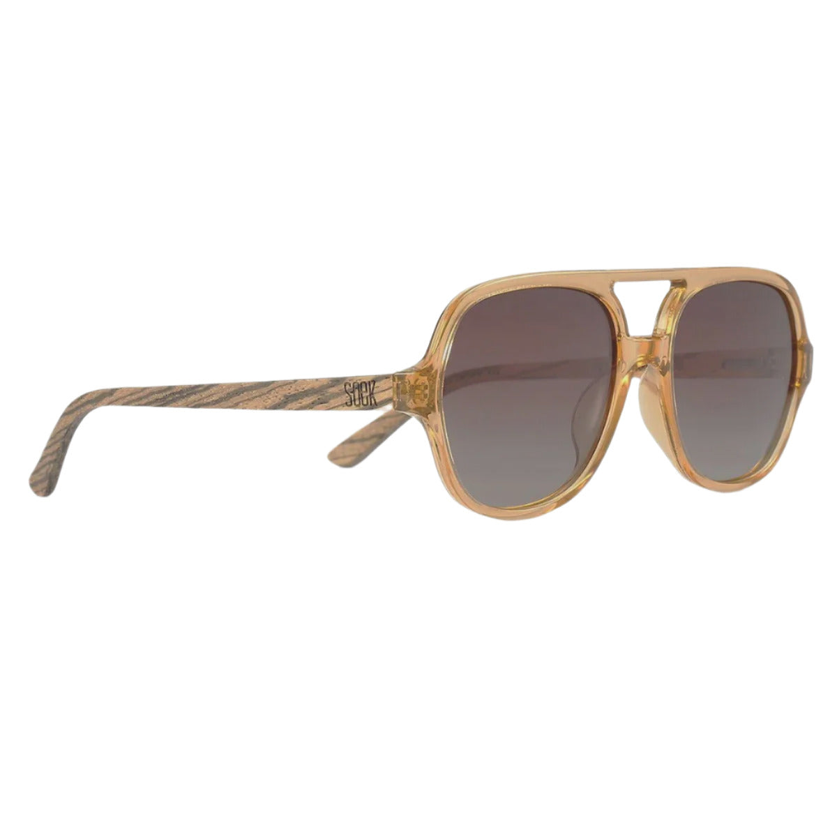 Soek Sunglasses - Billy Clear Brown