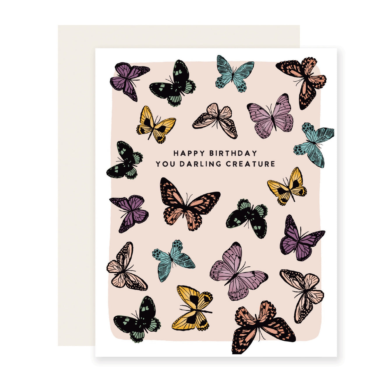 Darling Creature Birthday Card
