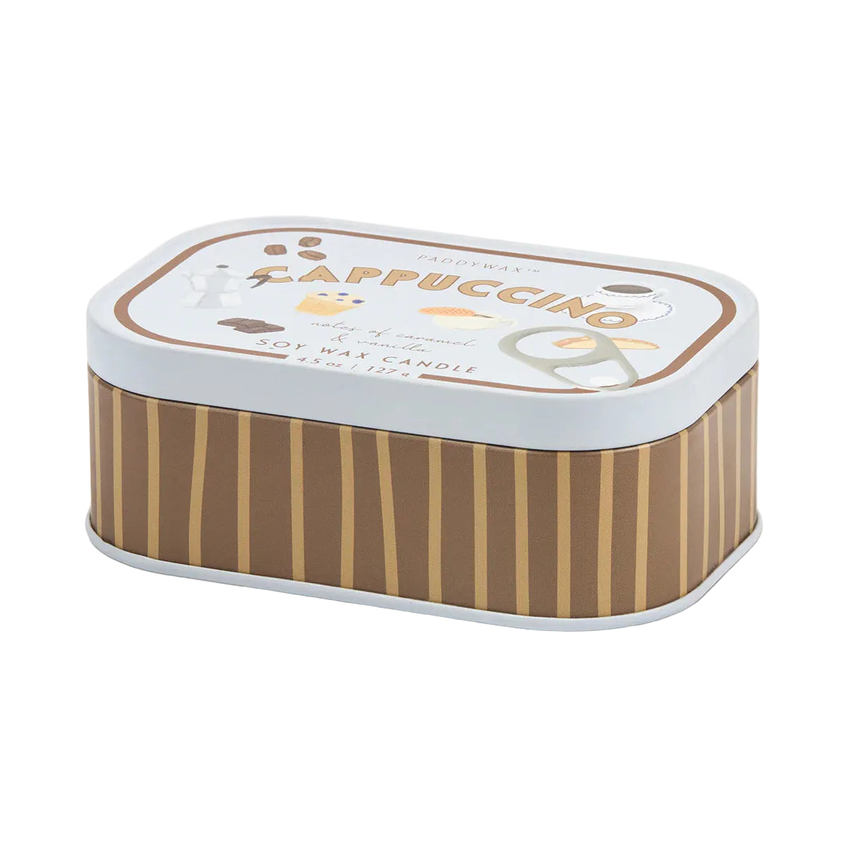 Bistro Tin Candle - Cappuccino