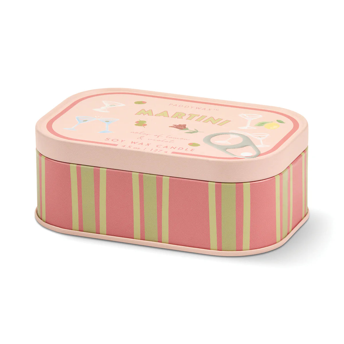 Bistro Tin Candle - Martini (Sparkling Bergamot)