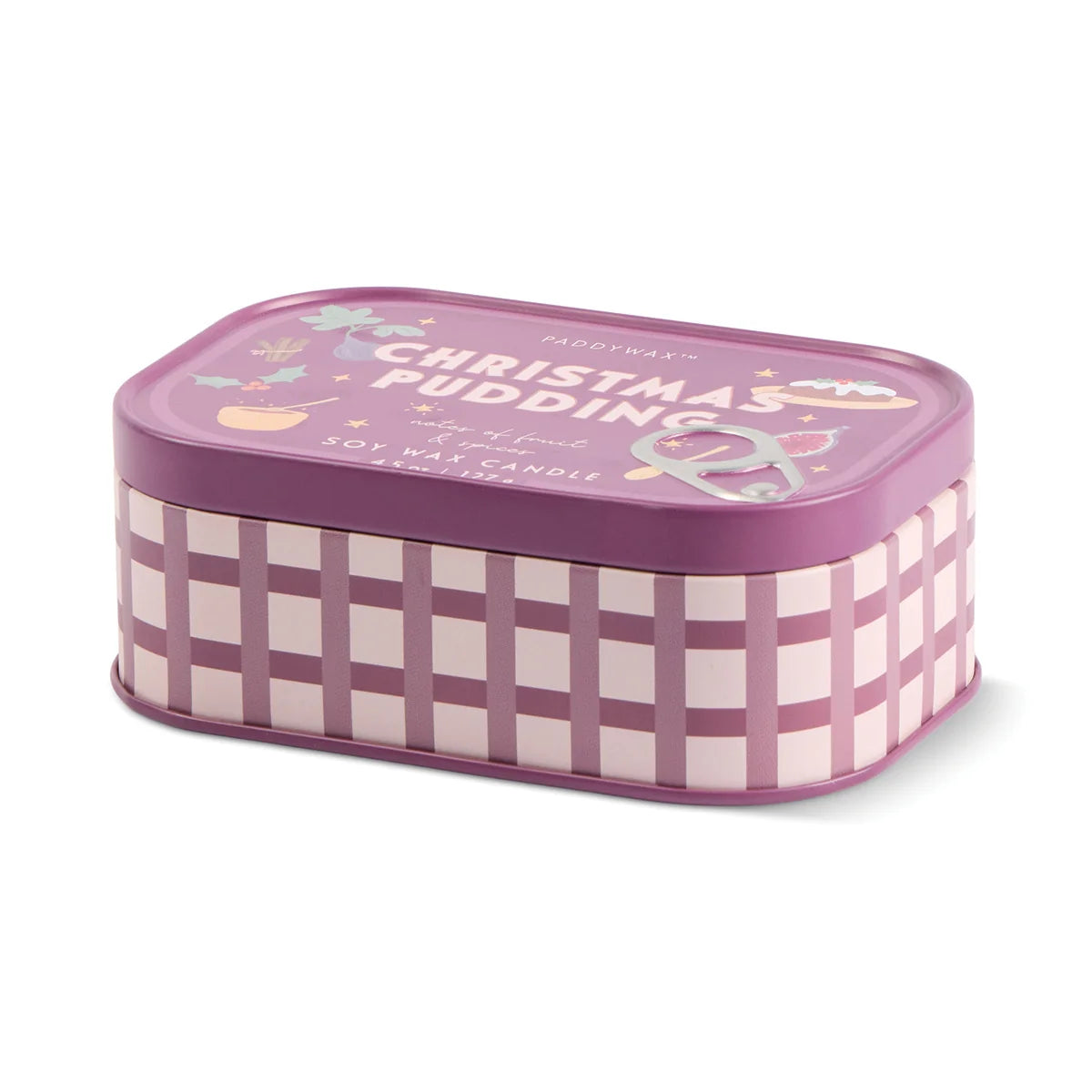 Bistro Tin Candle - Christmas Pudding