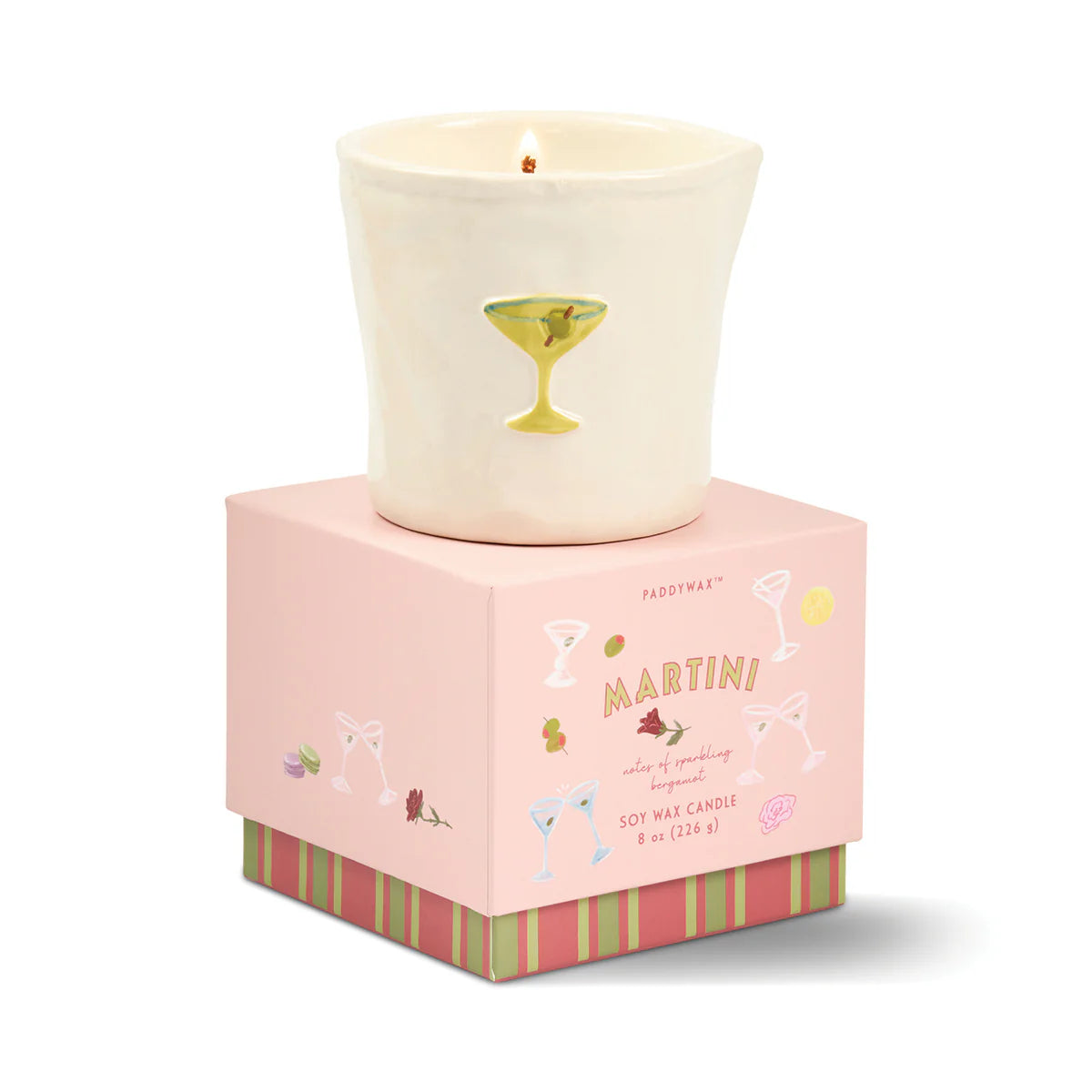 Bistro Candle - Martini (Sparkling Bergamot)