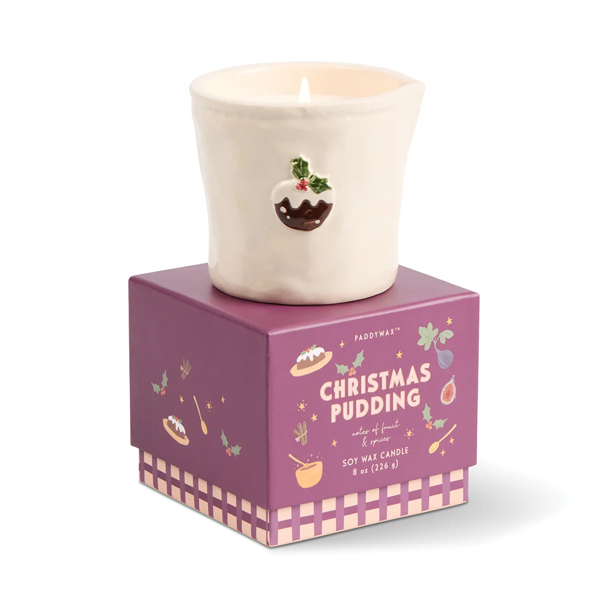 Bistro Candle - Christmas Pudding