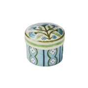 Samira Short Box - Blue Flower