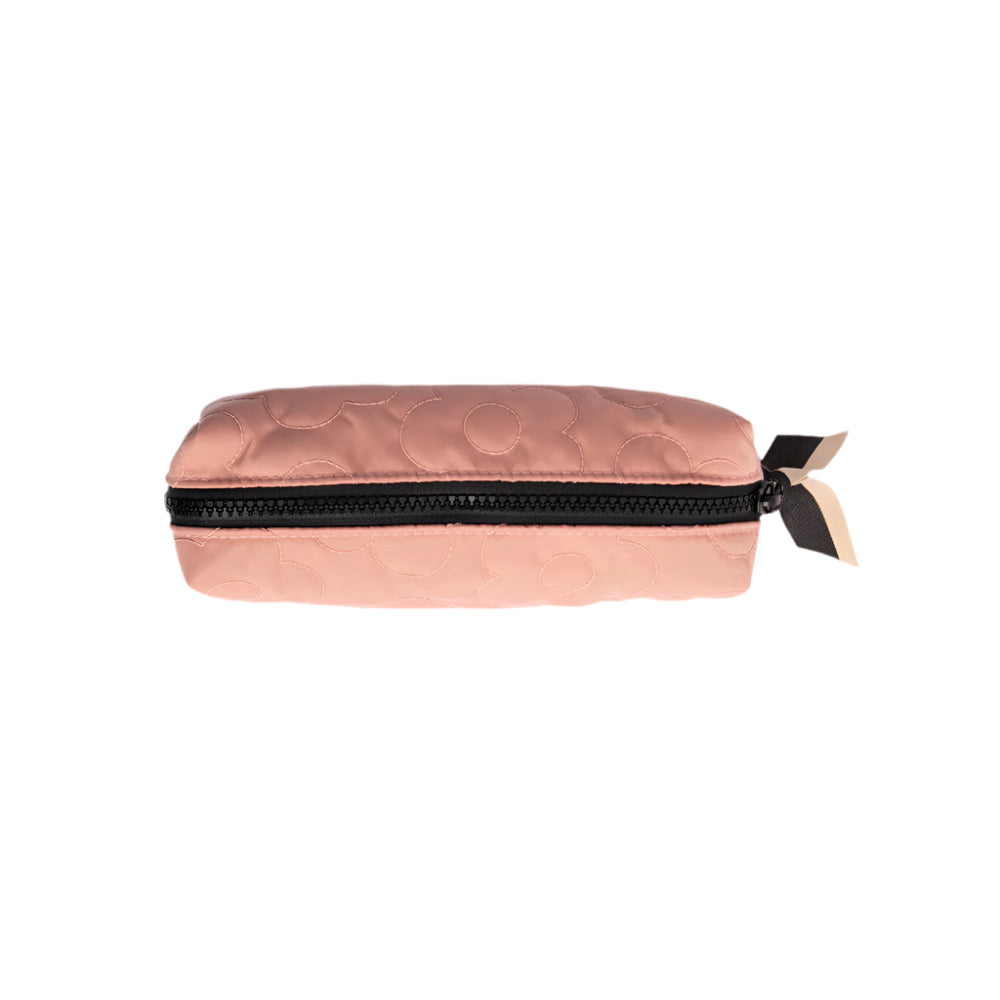 CG Pencil Case - Pink Flower Quilted