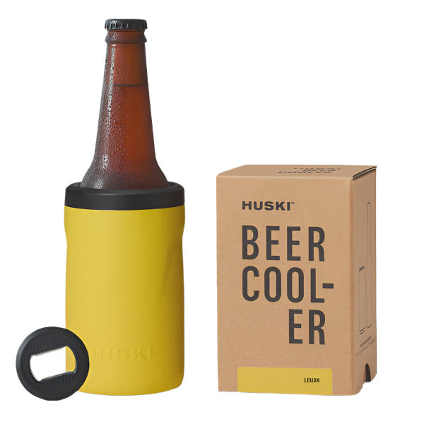 Insulated Beer Cooler - Lemon
