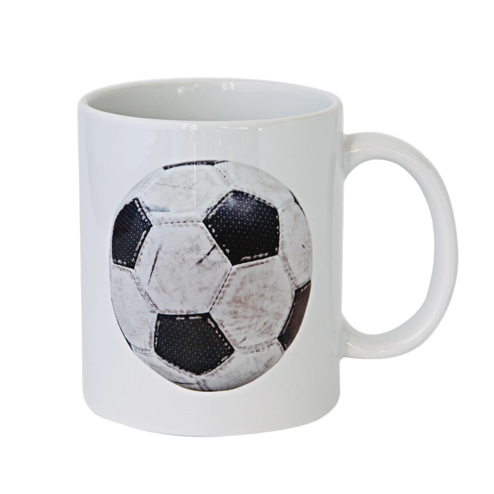 Sporting Nation Coffee Mug - Worn Soccer Ball