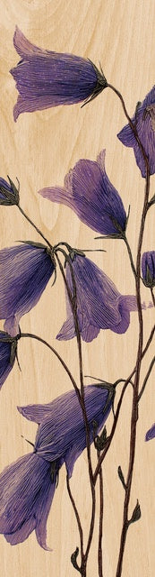Woodhi Wooden Bookmark - Native Bluebell