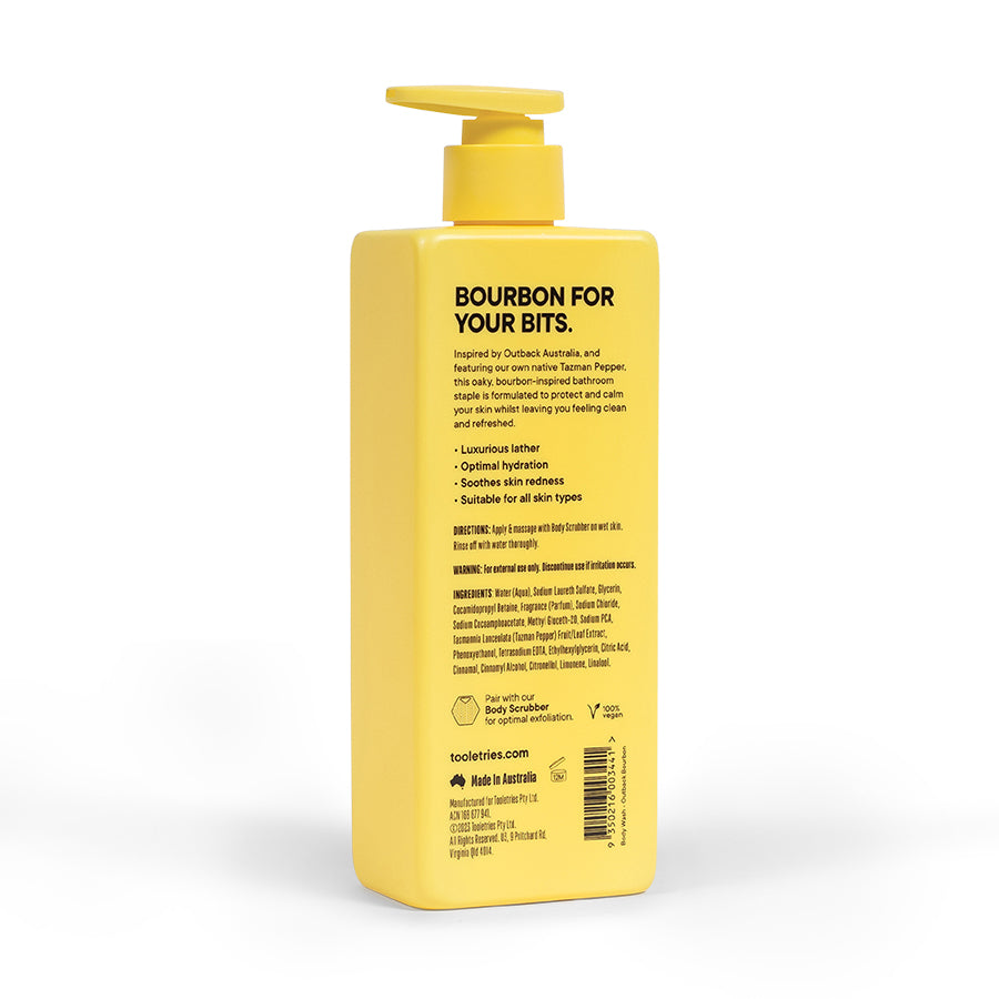 Body Wash 500ml - Outback Bourbon